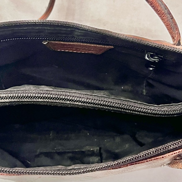 Anushka Hand Painted Leather Shoulder Bag